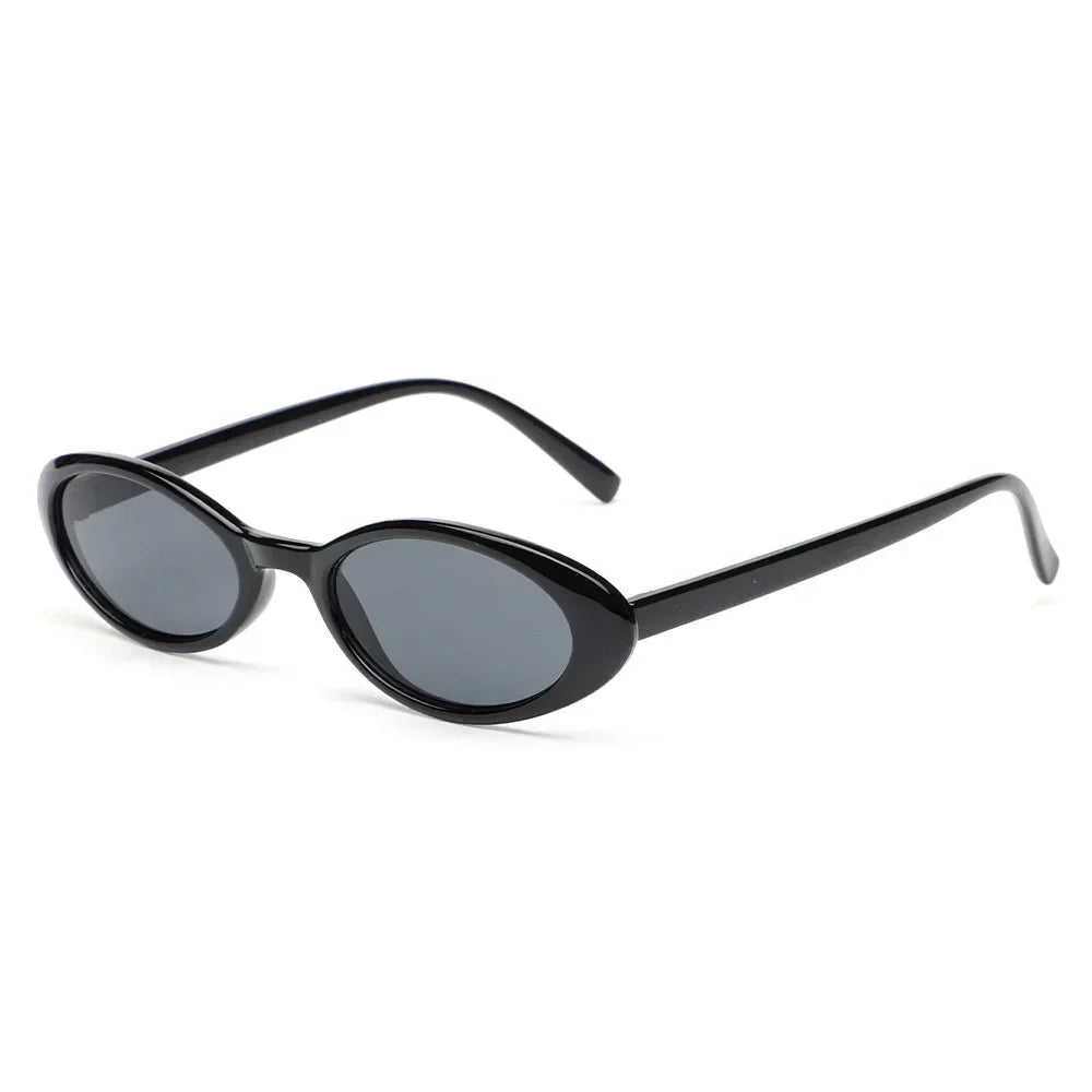 Ovale Retro-Sonnenbrille