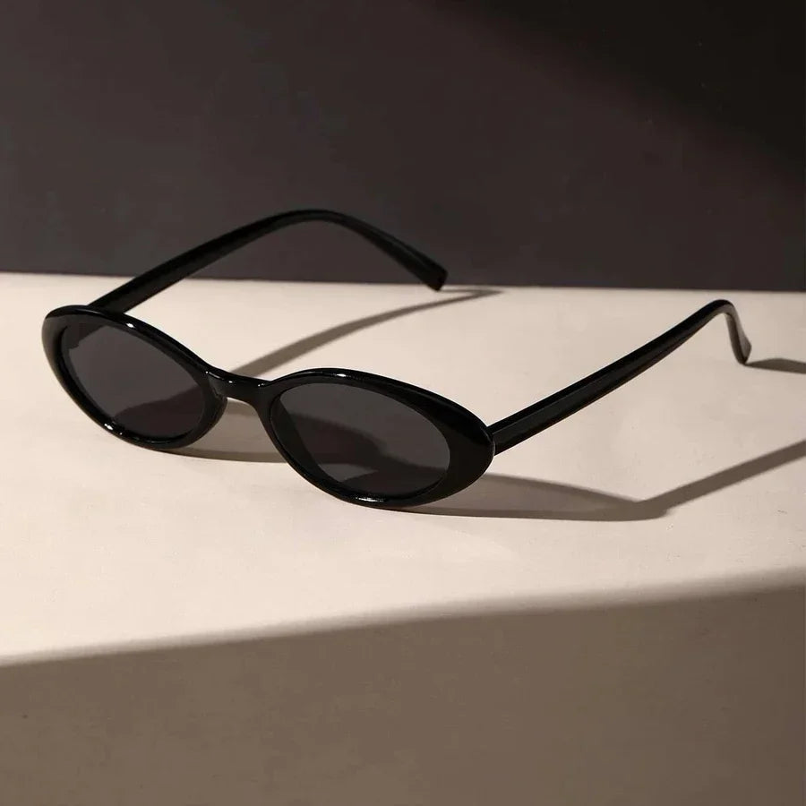 Ovale Retro-Sonnenbrille