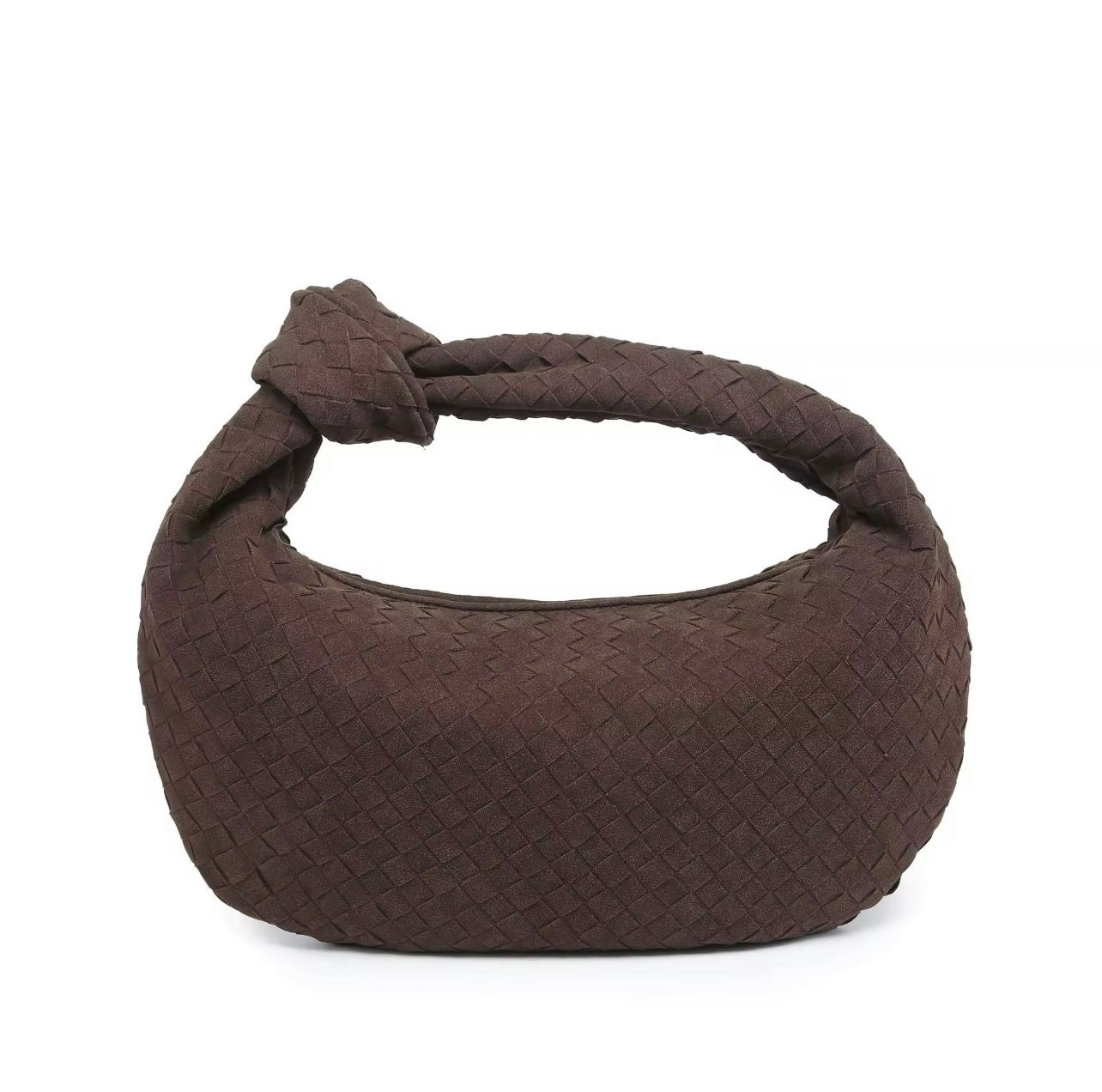 Geflochtene Mini-Hobo-Tasche