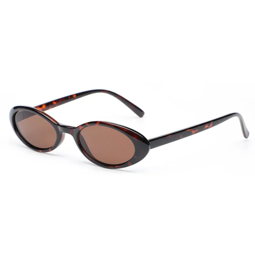 Ovale Retro-Sonnenbrille