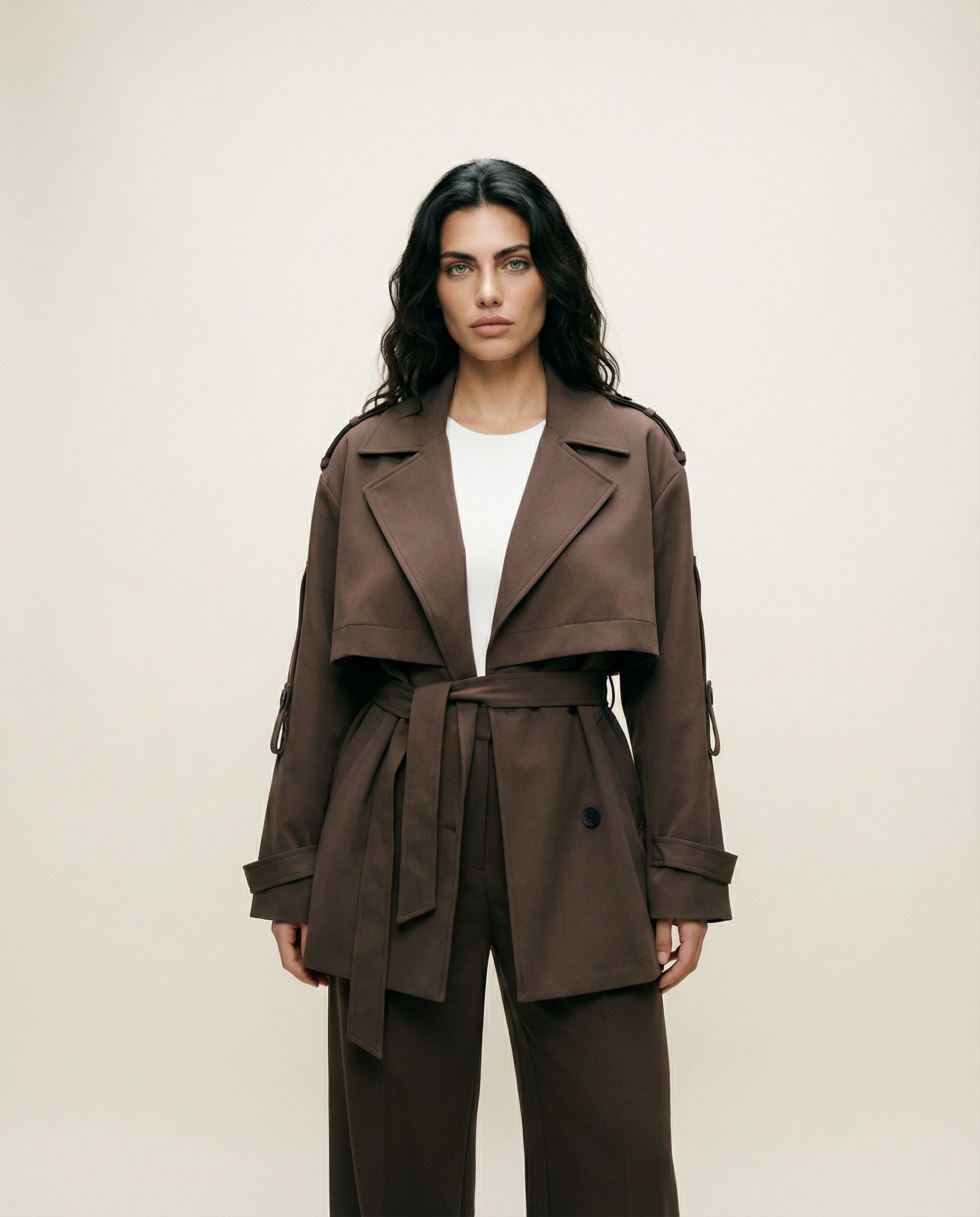 Tailored Trenchcoat Braun | DUDAA