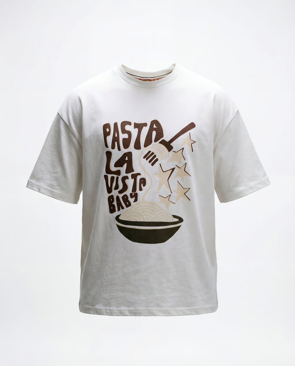 Pasta La Vista Oversized T-Shirt | DUDAA