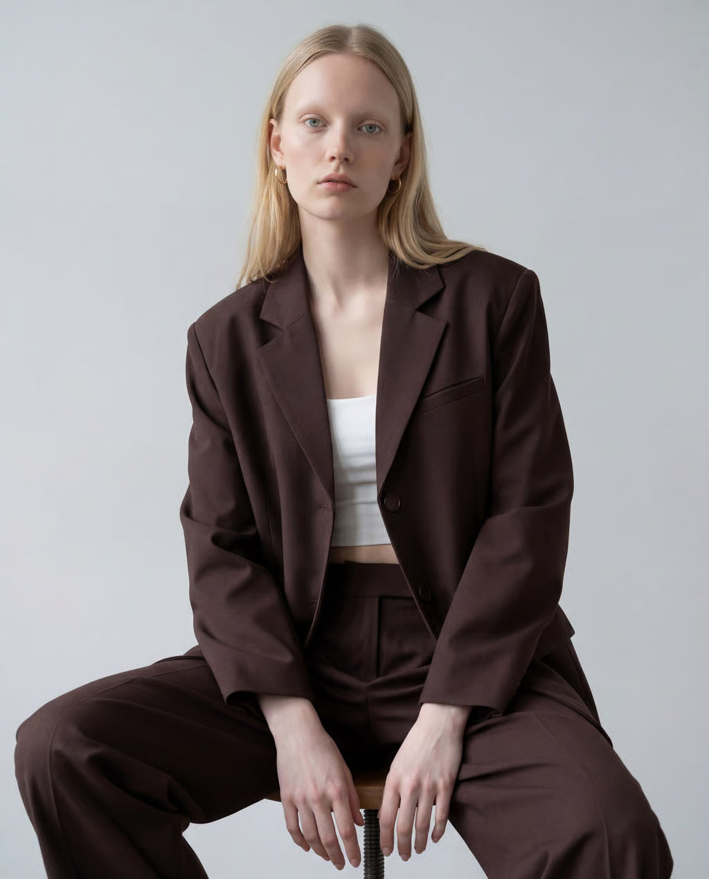 Oversize Blazer Braun | DUDAA