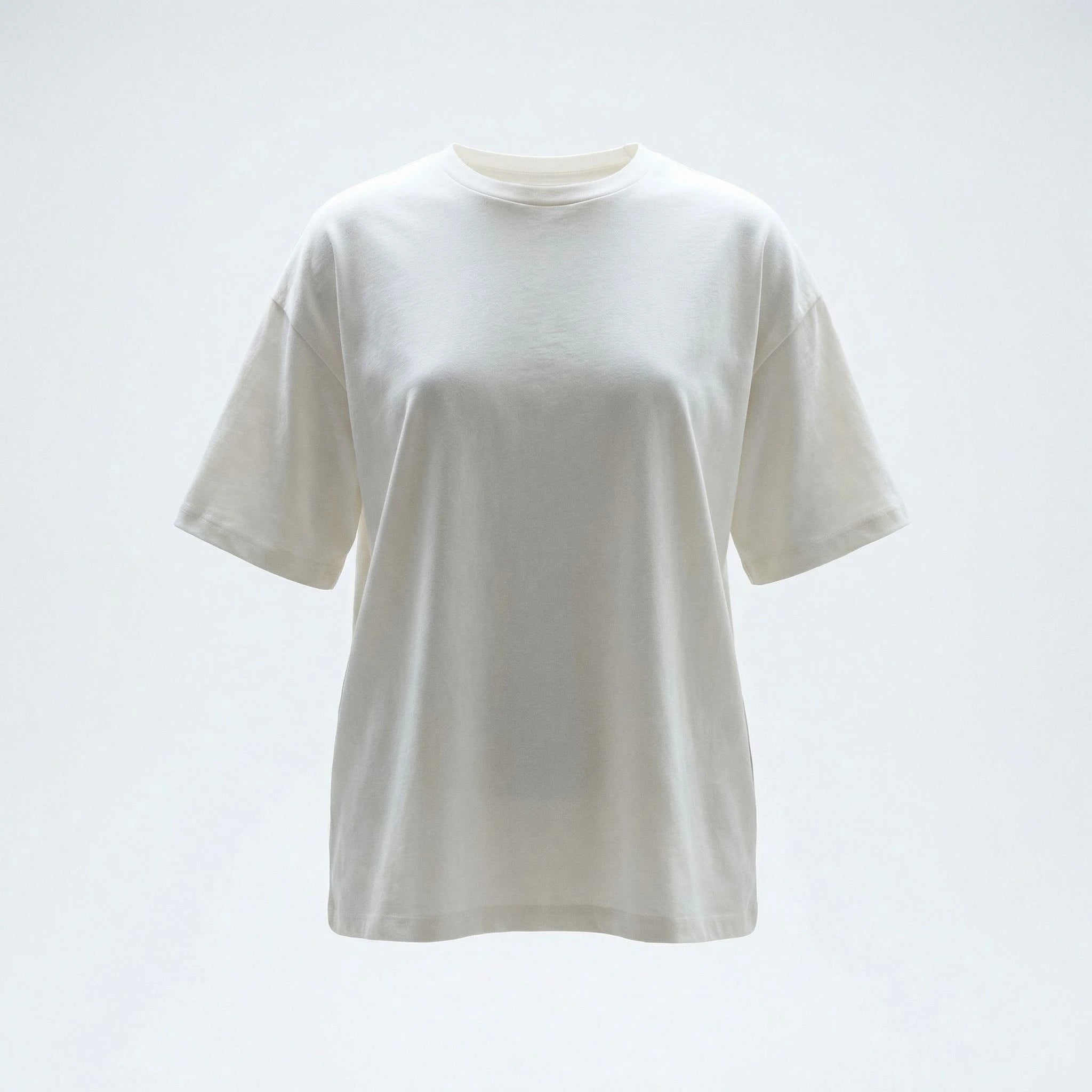 Oversize T-Shirt Weiss | DUDAA