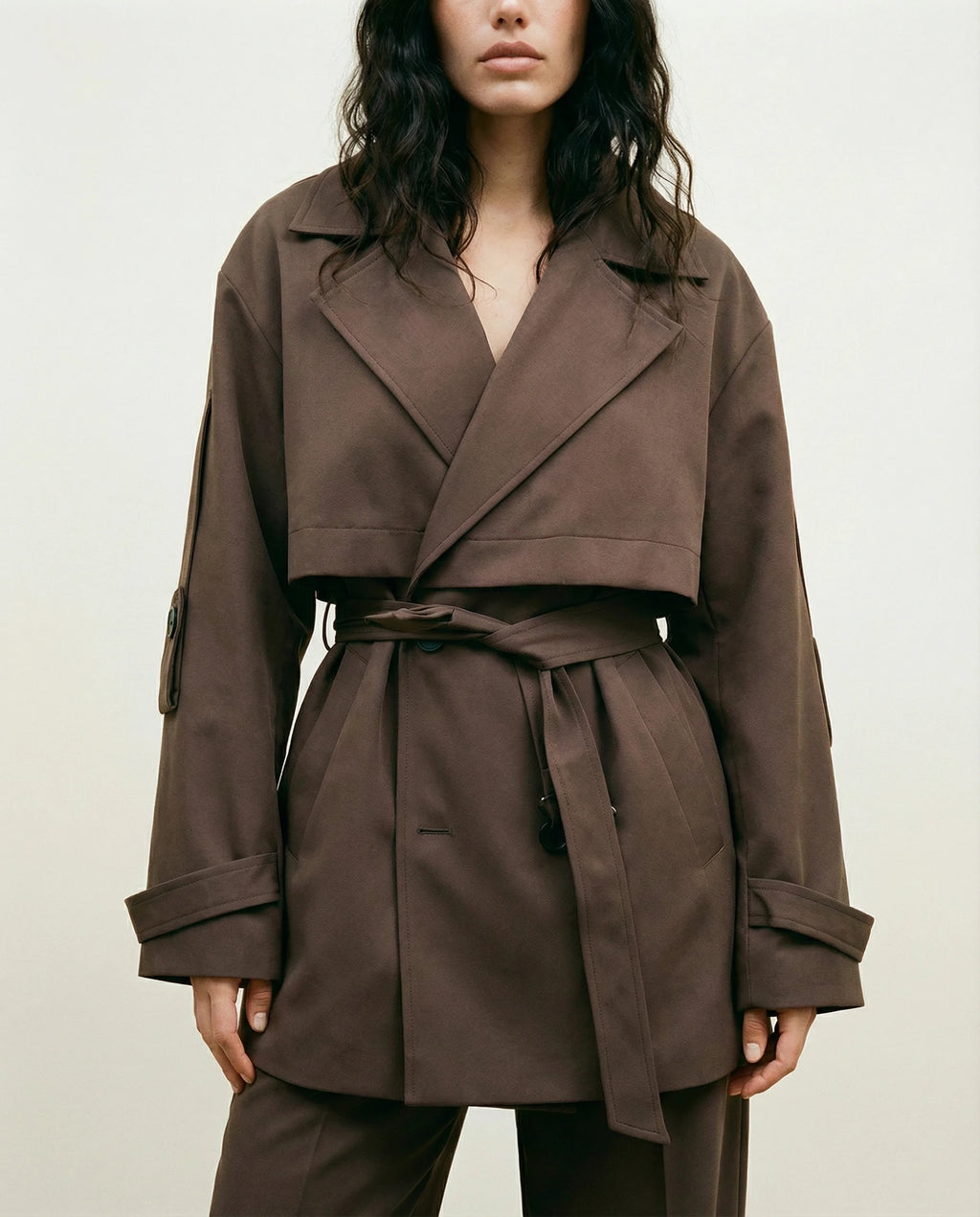 Tailored Trenchcoat Braun | DUDAA