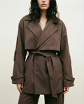 Tailored Trenchcoat Braun | DUDAA