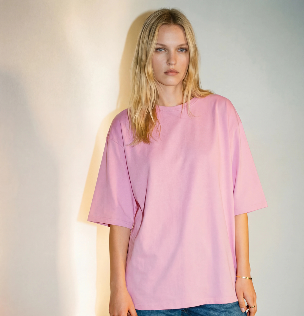Oversize T-Shirt Rosa | DUDAA